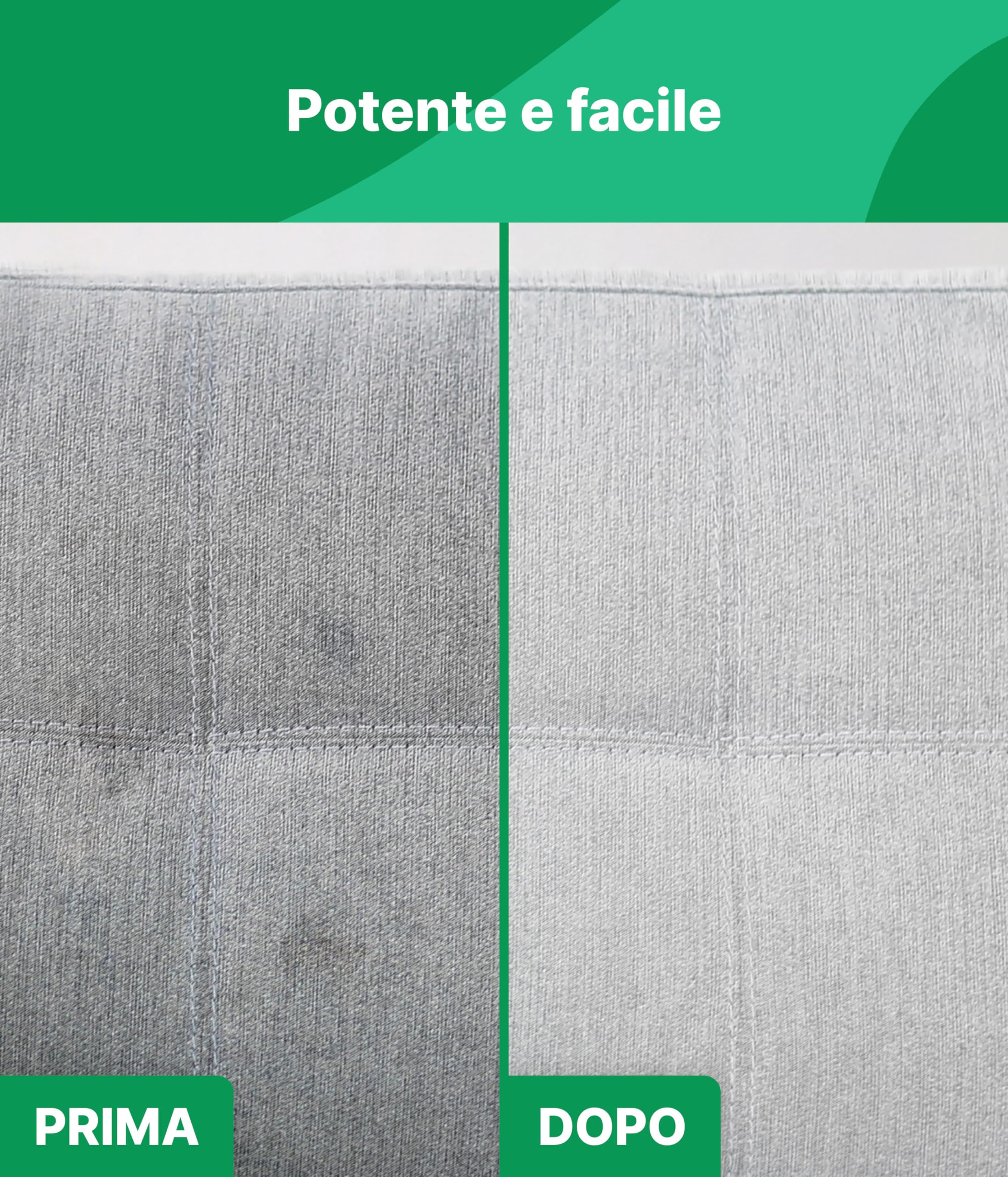 Emma Grün® Pulisci Divano e Sedili Auto Tessuto 500ml [+Spazzola] - Smacchiatore a Secco per Tessuti