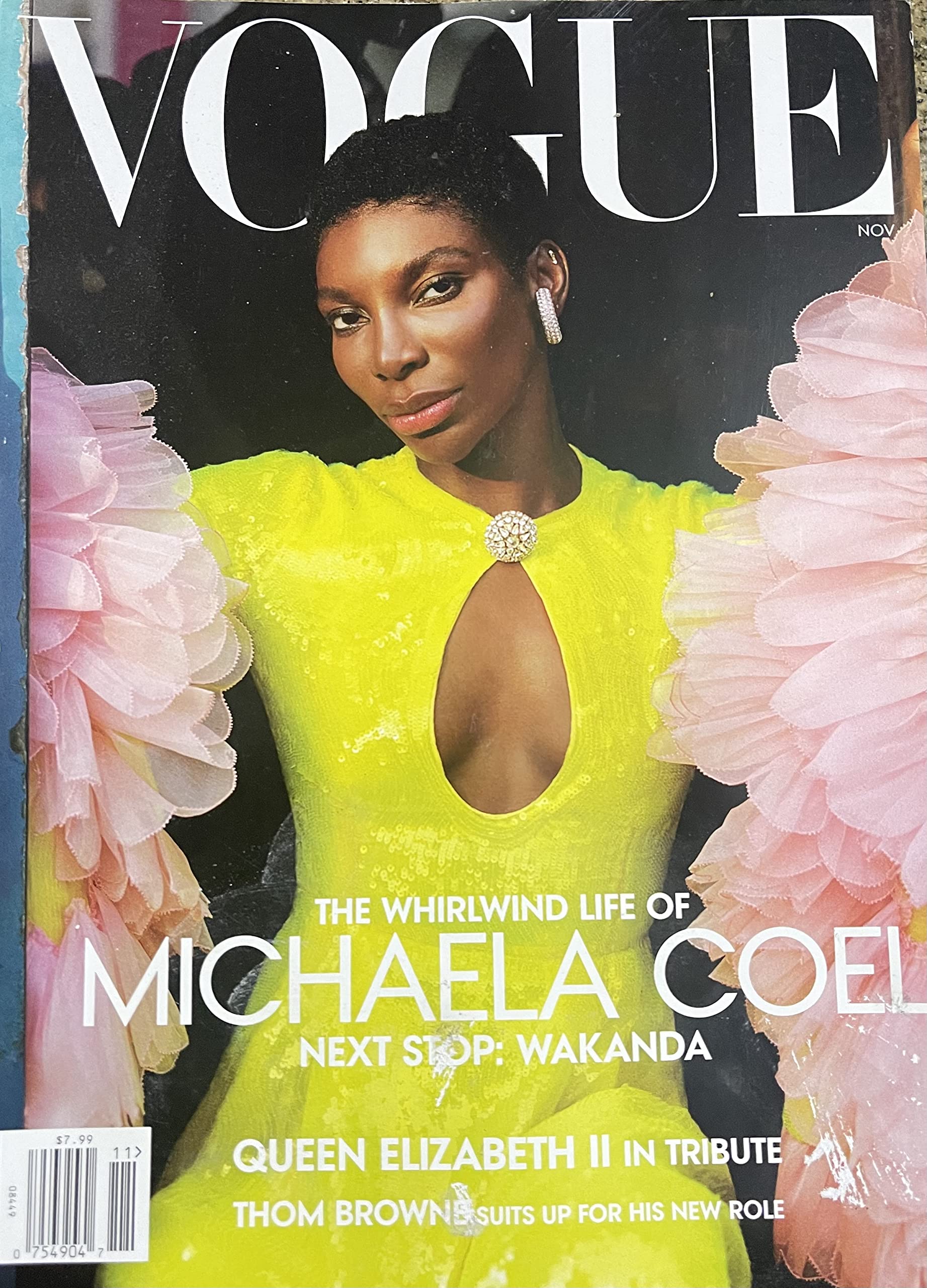 Vogue November 2022 USA Michaela Coel