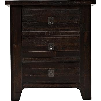 Amazon Com Jofran Kona Grove 3 Drawer Nightstand 25 W X 18 D X 28 H Deep Chocolate Finish Set Of 1 Furniture Decor