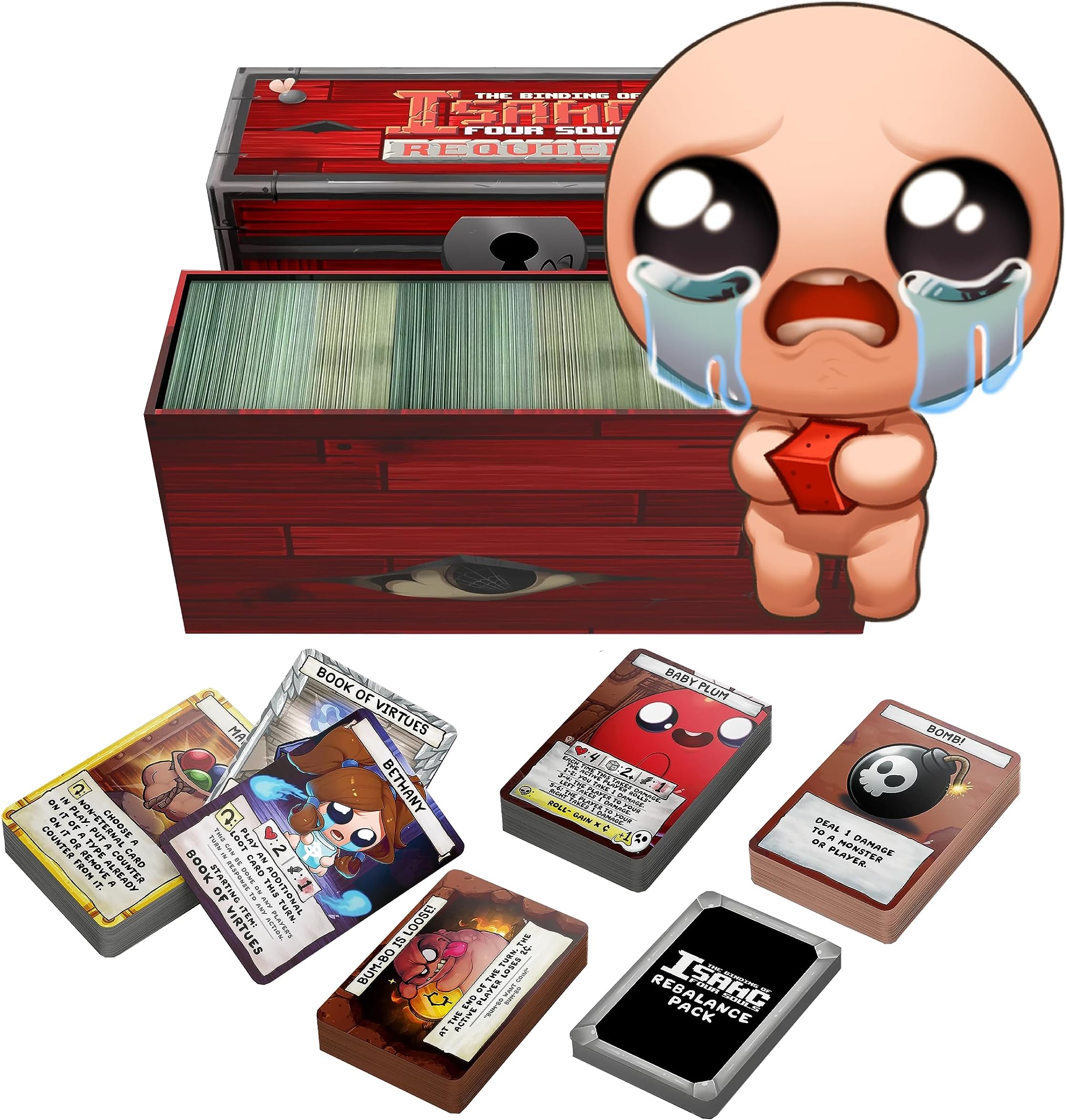 Maestro Media: The Binding of Isaac: Four Souls+ (2nd Edition) - Expansion, Strategy Card Game, Officially Licensed, Ages 13+, 1-4 Players, 30 Min