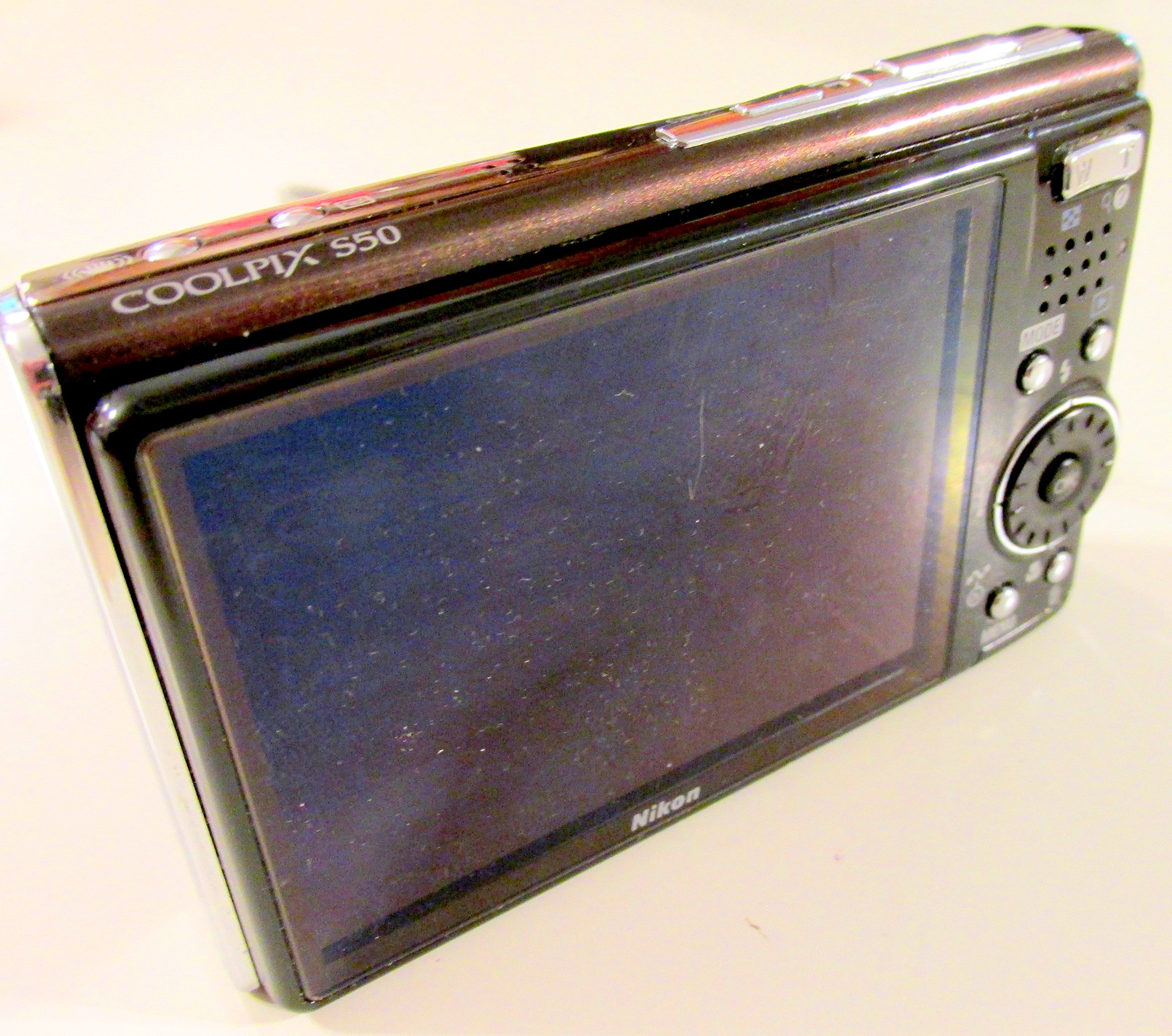 Amazon.com: Nikon Coolpix S50 Cámara digital - Marrón : Electrónica