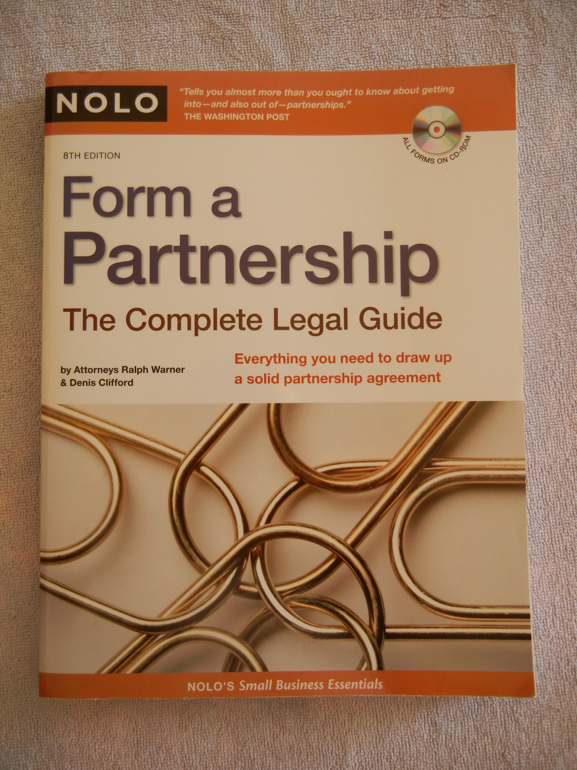 Buy Form a Partnership: The Complete Legal Guide — BookShops.in