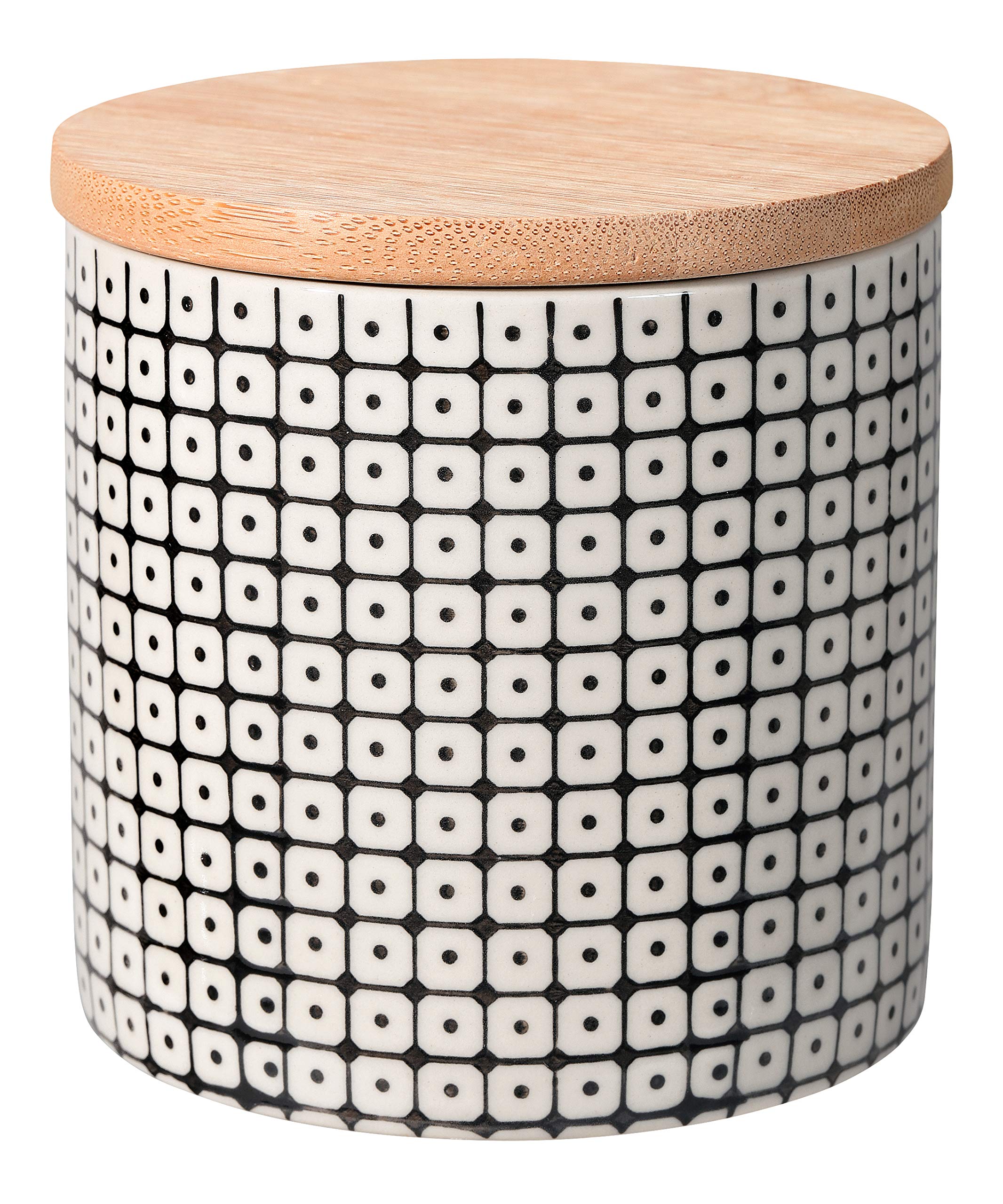 Jar Carla Bloomingville de 14 oz con juntas de silicona negras para cocina