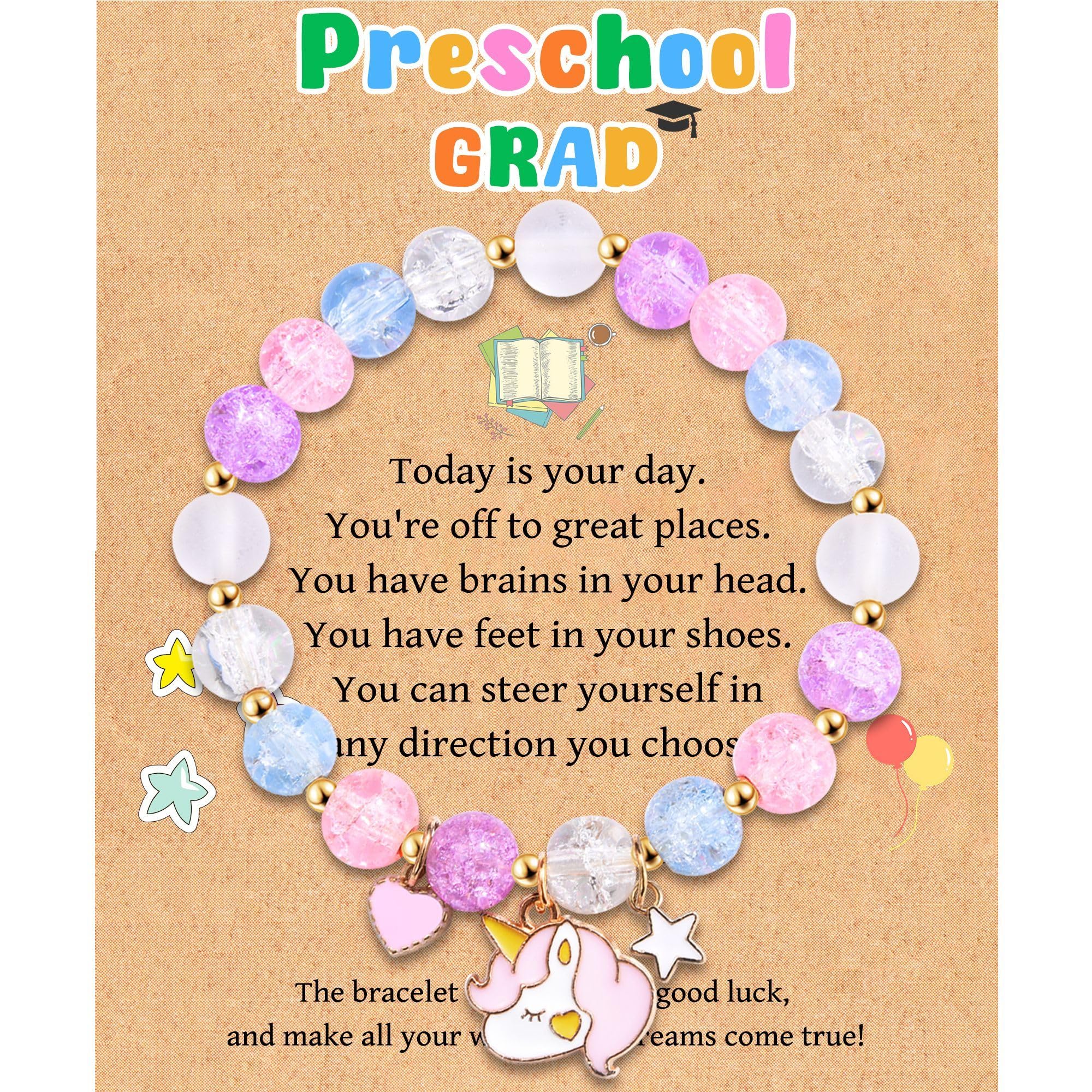 Bracelet Gifts for Boys Girls, Birthday Christmas Valentines Easter Gifts