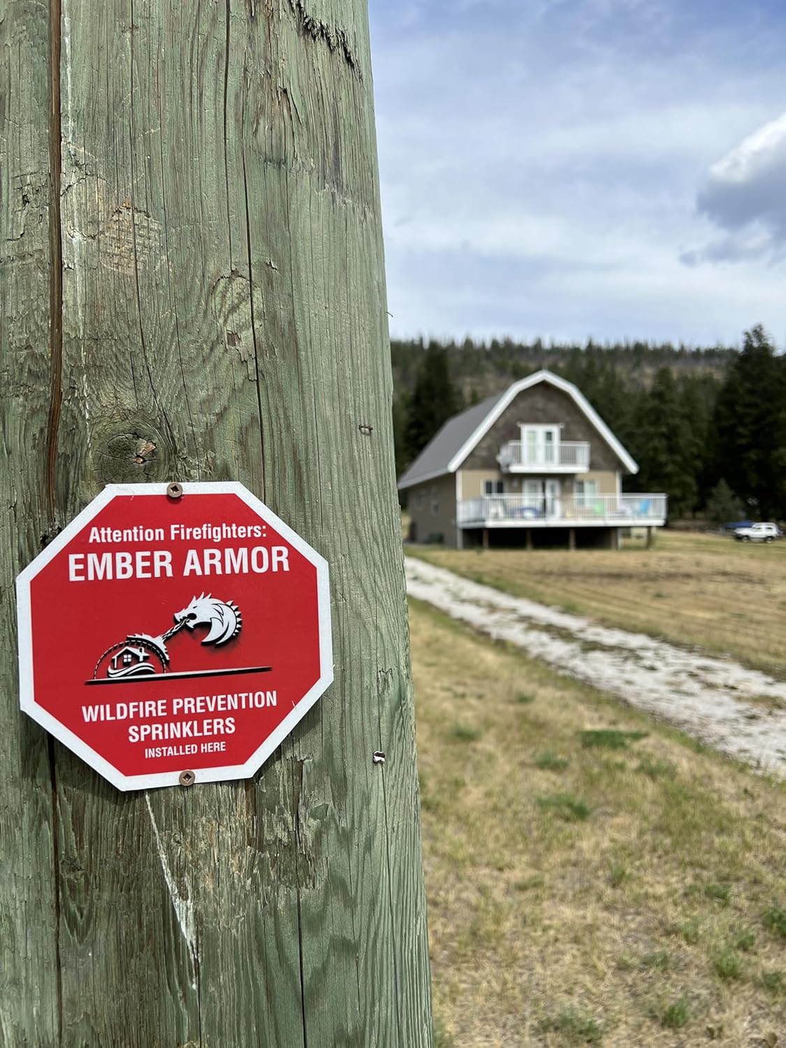 Wildfire Protection Sprinkler (White)