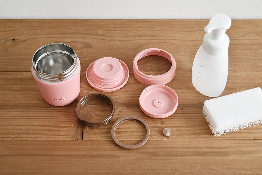 Amazon｜タイガー 魔法瓶 スープ ジャー 250ml クリーム ピンク