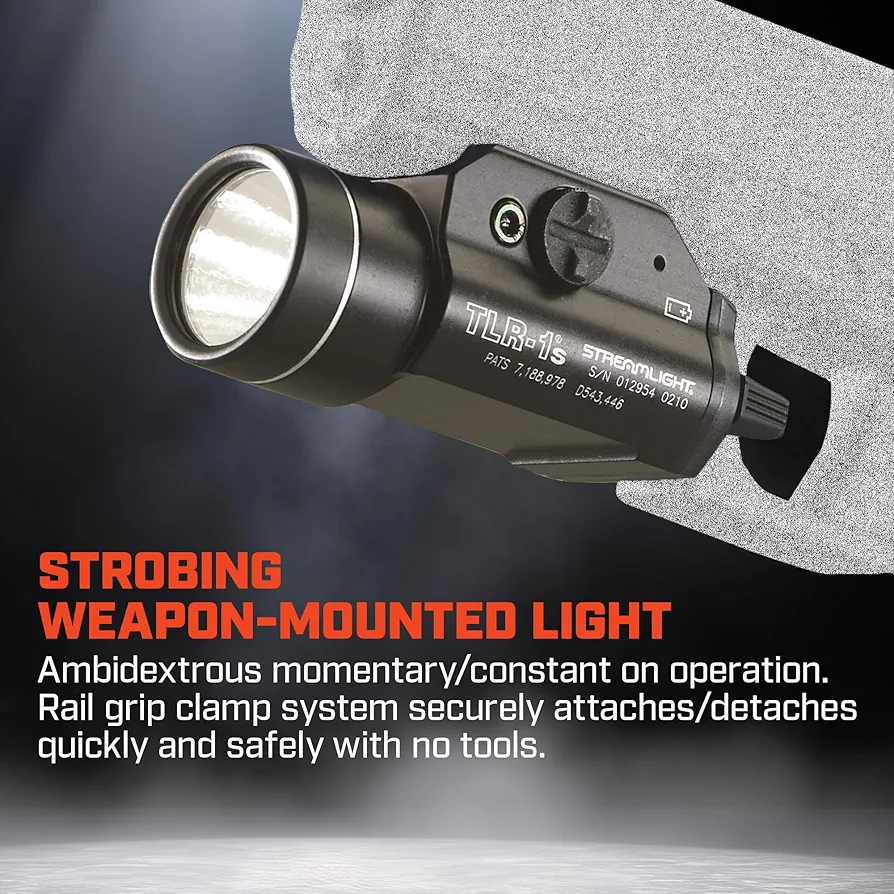 Amazon.com: Streamlight 69210 TLR-1s 300-Lumen LED Rail