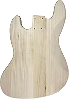Vista 4 de DBL Kit de guitarra bajo DIY, 4 cuerdas diestras con cuerpo de tilo, construye tu propio bajo