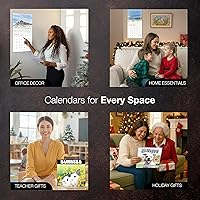 Vista 6 de MICASA PRESS Corgi Butts - Calendario de pared 2026 de 12 meses 12 x 24 pulgadas abierto Papel grueso y resistente Regalo de vacaciones