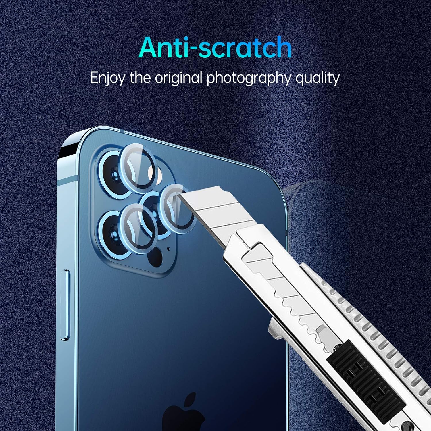 Meifigno [2 Pack] Privacy Screen Protector Designed for iPhone 12 /12 Pro, with 3 Pics Separated Camera Lens Protectors, [Full Coverage] [9H Hardness] Anti-Spy Tempered Glass Film, Designed for 12/12 Pro 6.1 Inch