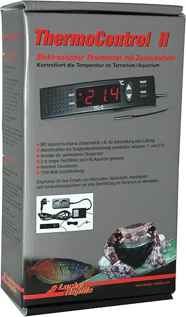 Thermostat pour reptiles Lucky Reptile - Contrôle de température terrarium