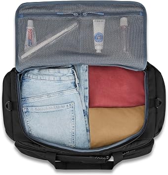 High Sierra Lineage Collection Duffle - Black