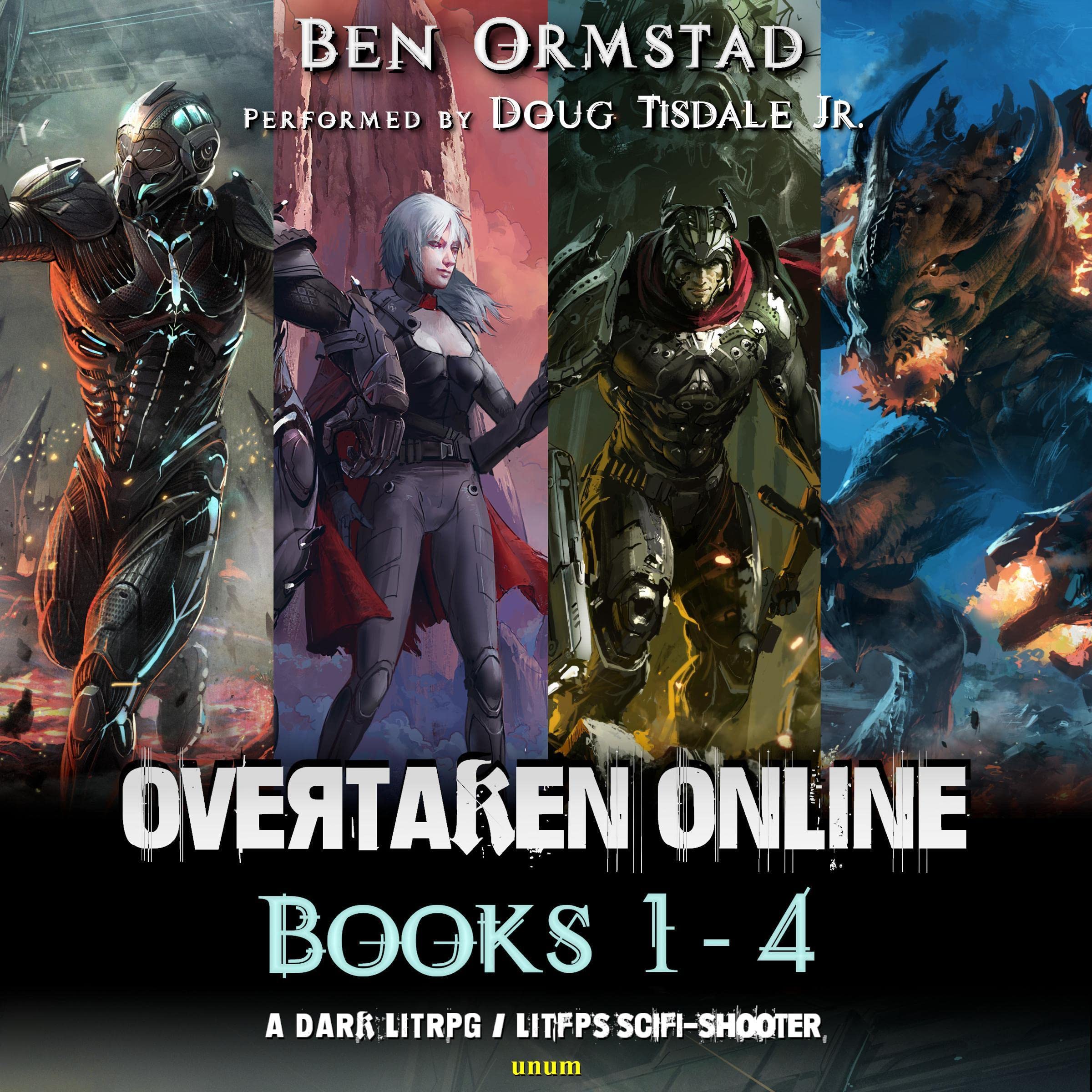 Cover art for Overtaken Online Books 1-4
