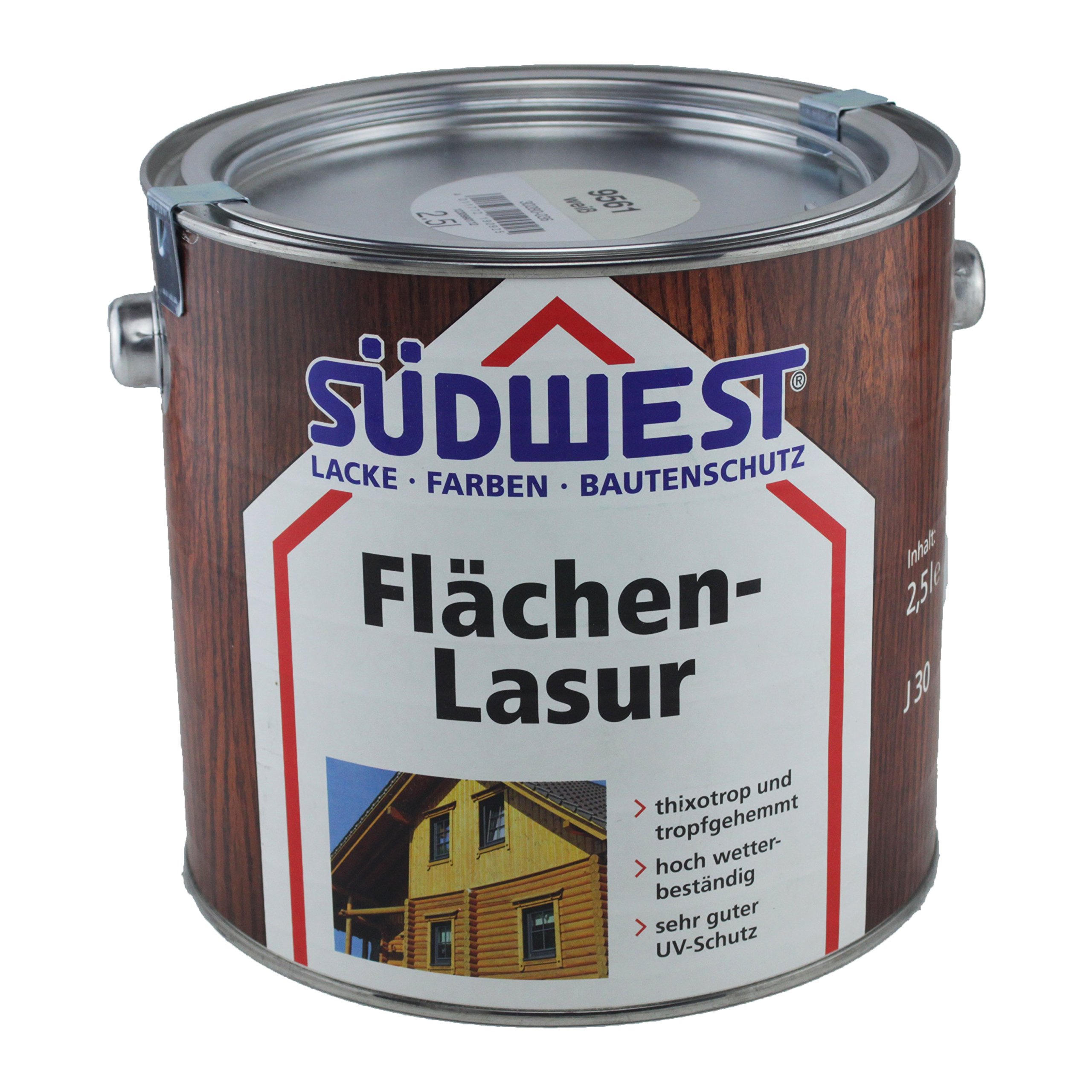 Südwest Flächenlasur (2,5 Liter, Nussbaum)