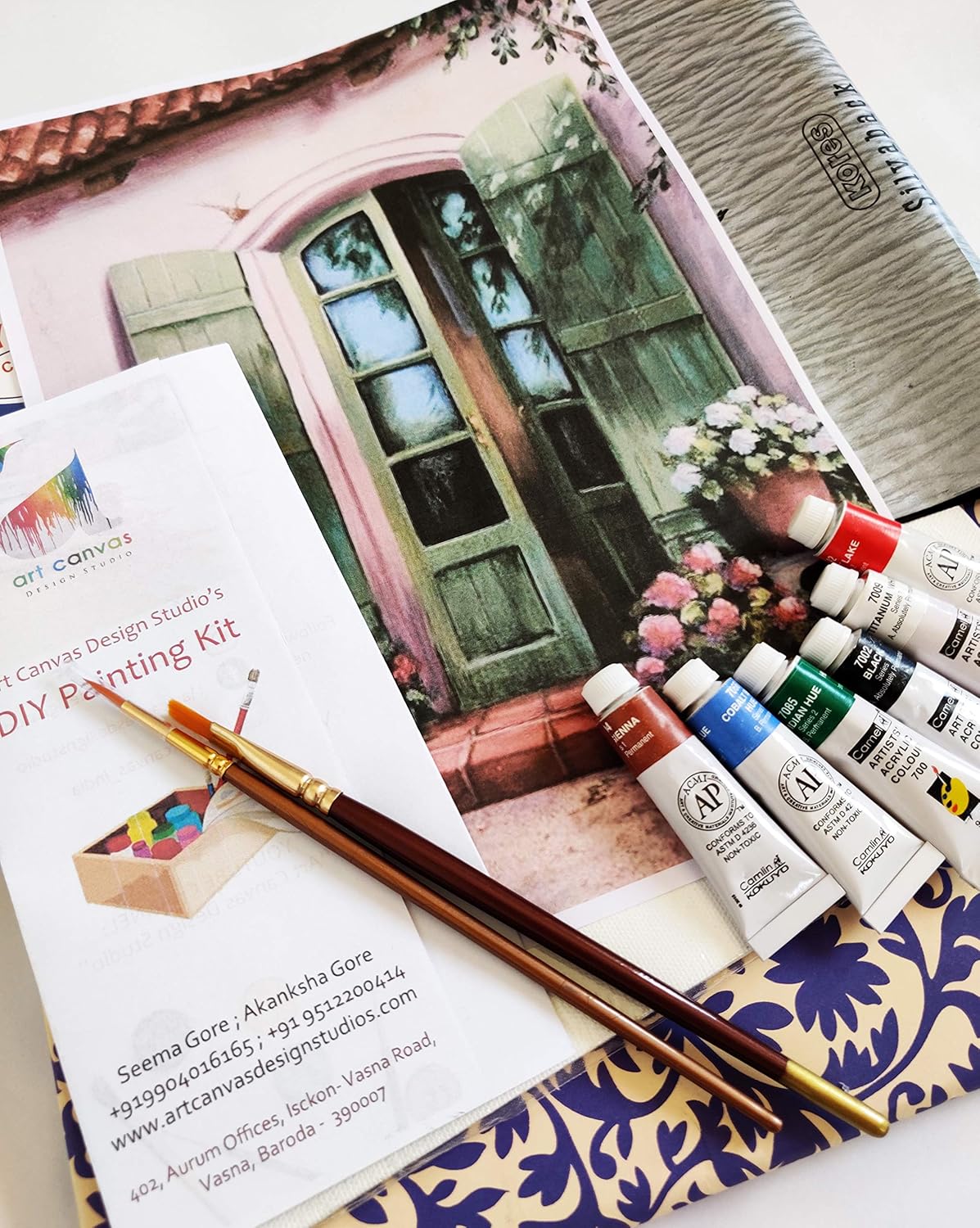 DIY KIT Home Sweet Home (Hard) Art Canvas Design Studio Amazon.in