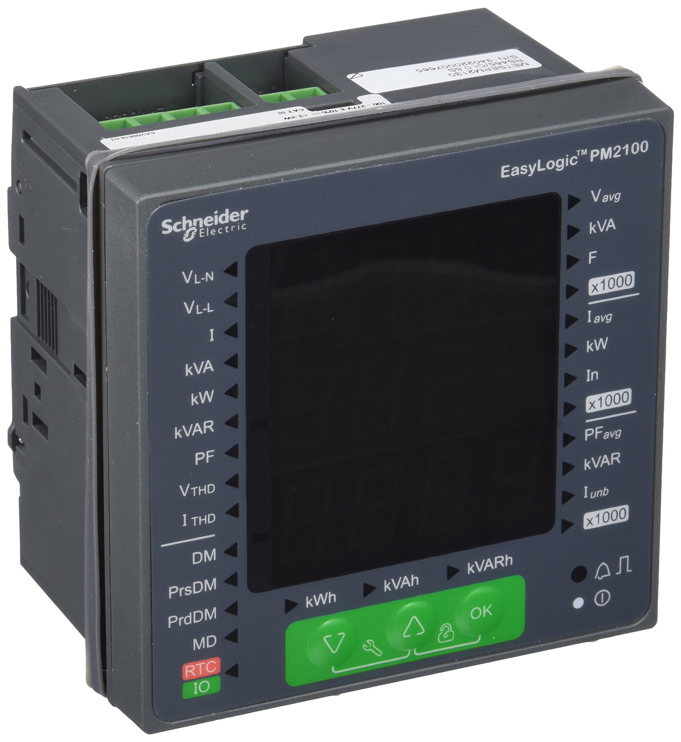 EasyLogic VAF P&E RS485 avec analyse des harmoniques de haute précision