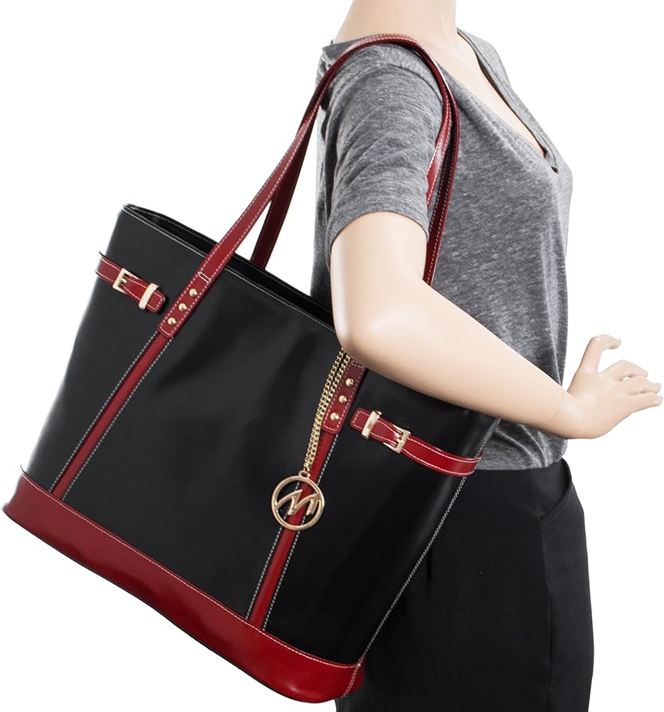 Amazon.com: McKlein SERAFINA, Top Grain Cowhide Leather, Ladies