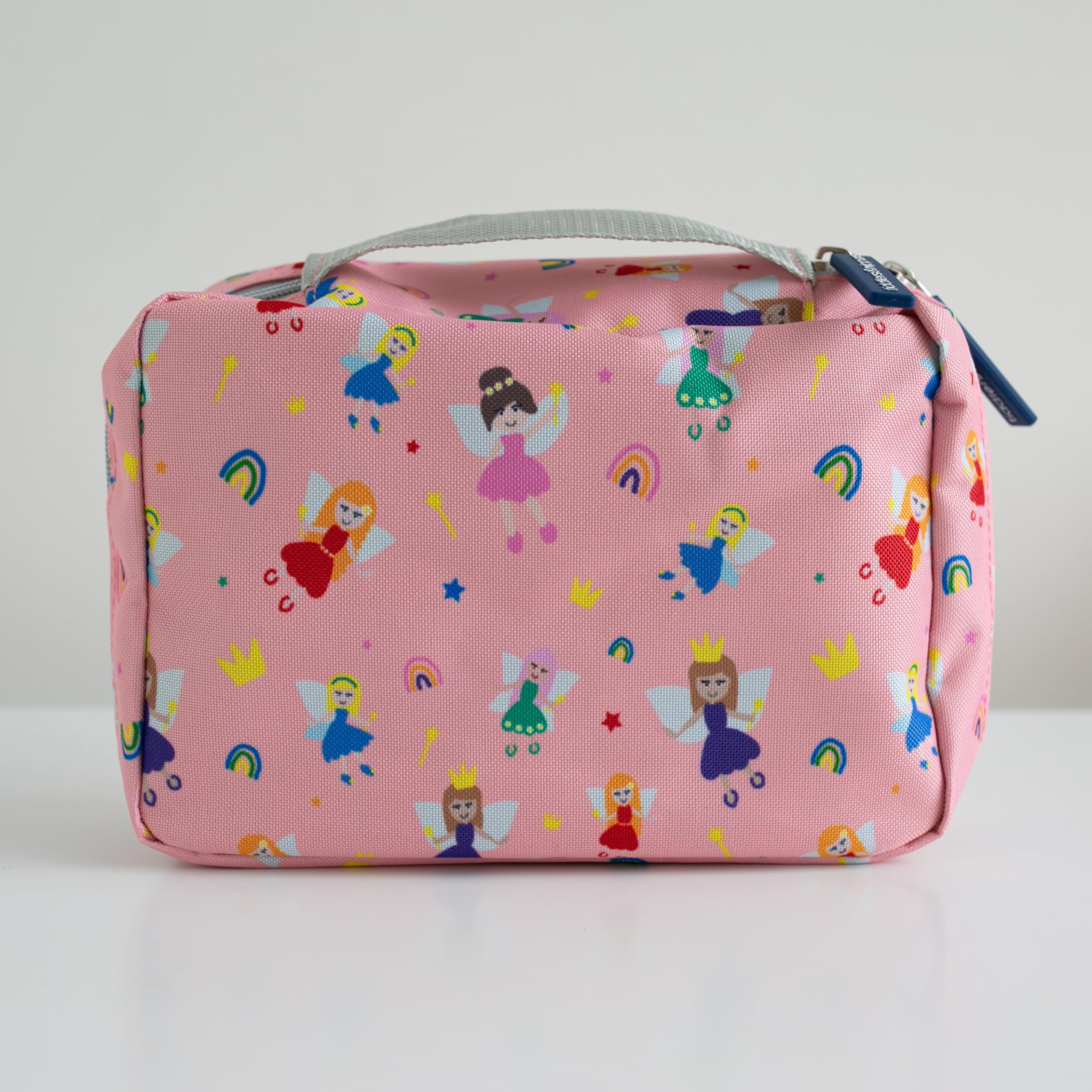 Sac de Lavage de Voyage pour Enfants Suspendu Organisateur Léger Extensible avec Compartiment zippé Poignée Crochet Fées