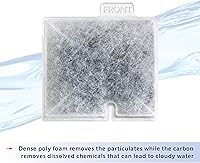 Vista 3 de Aqueon Cartuchos de filtro de repuesto para pecera de acuario pequeños, paquete de 9