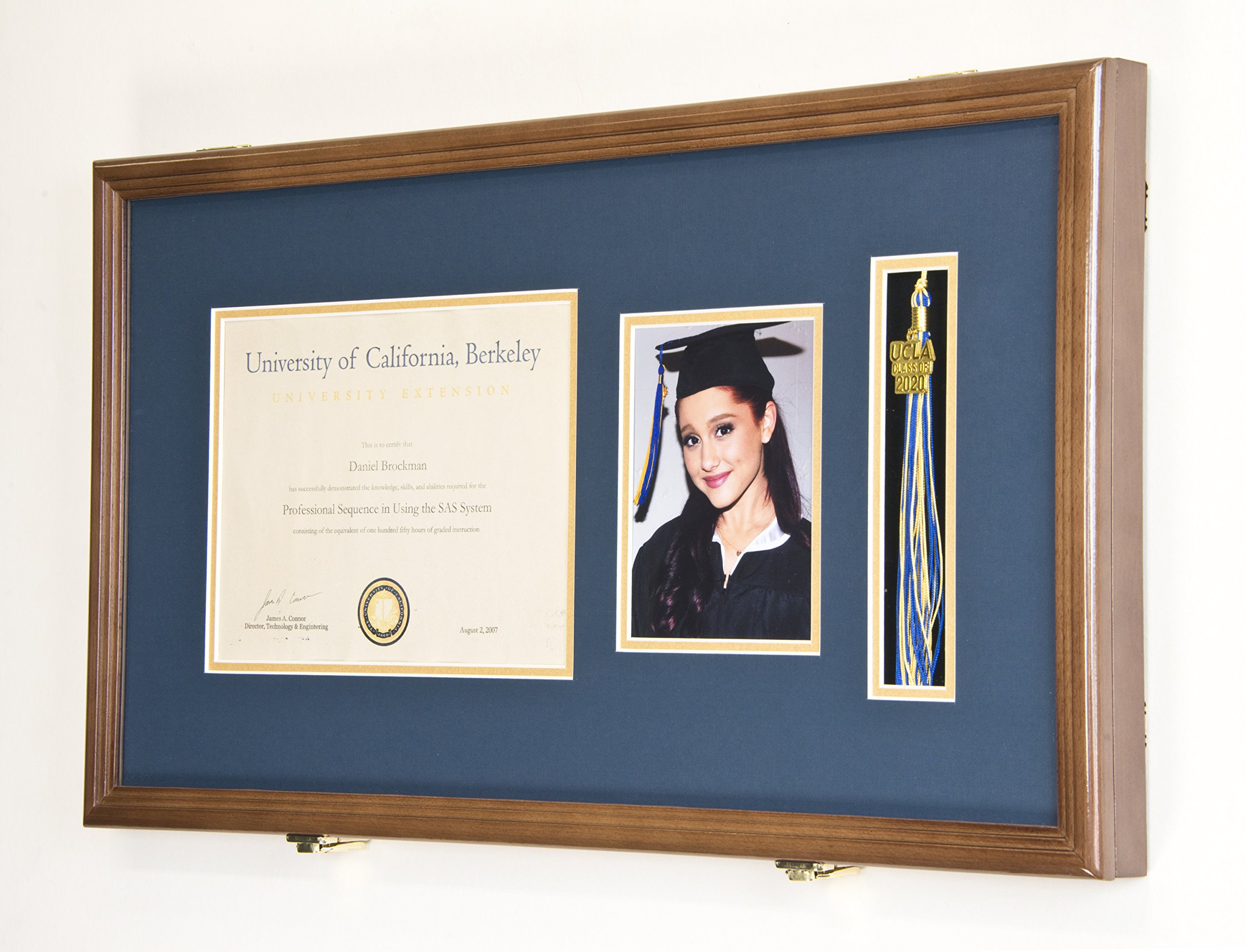 Marco De Diploma Y Caja Con Borlas Ohio State Buckeyes, image size:2560x1956