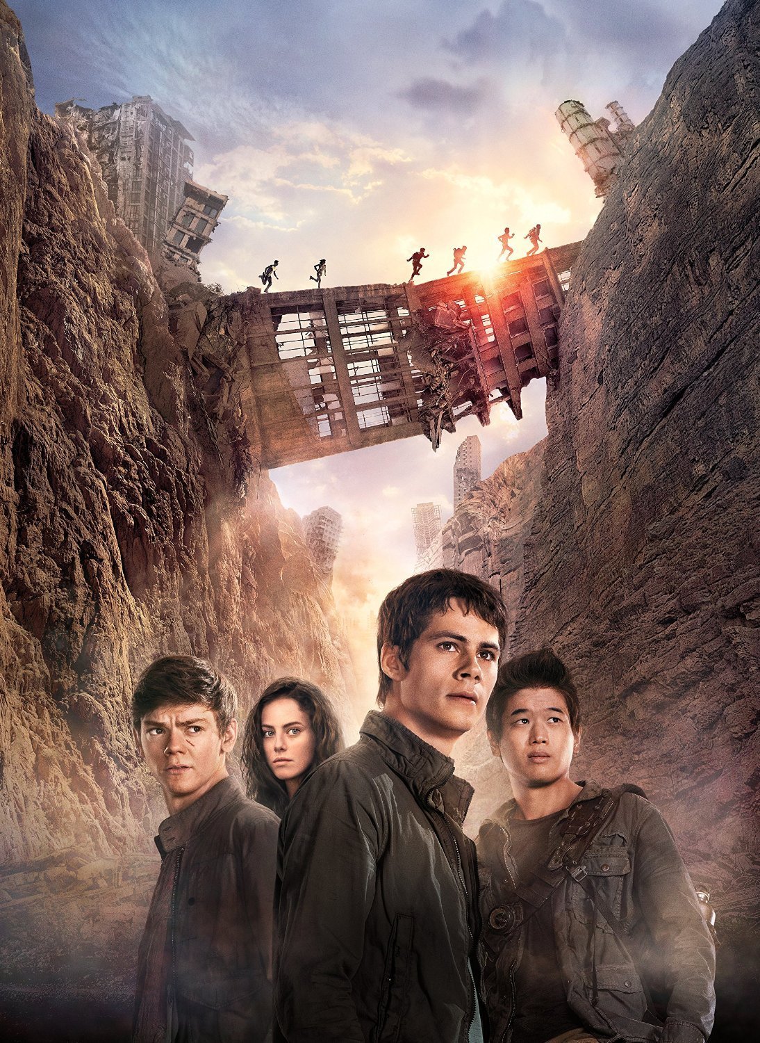 Jionk? Maze Runner : Scorch Trials - Movie Poster (24 x 36" Inches) , Glossy Finish (Thick): Dylan O'Brien, Kaya Scodelario