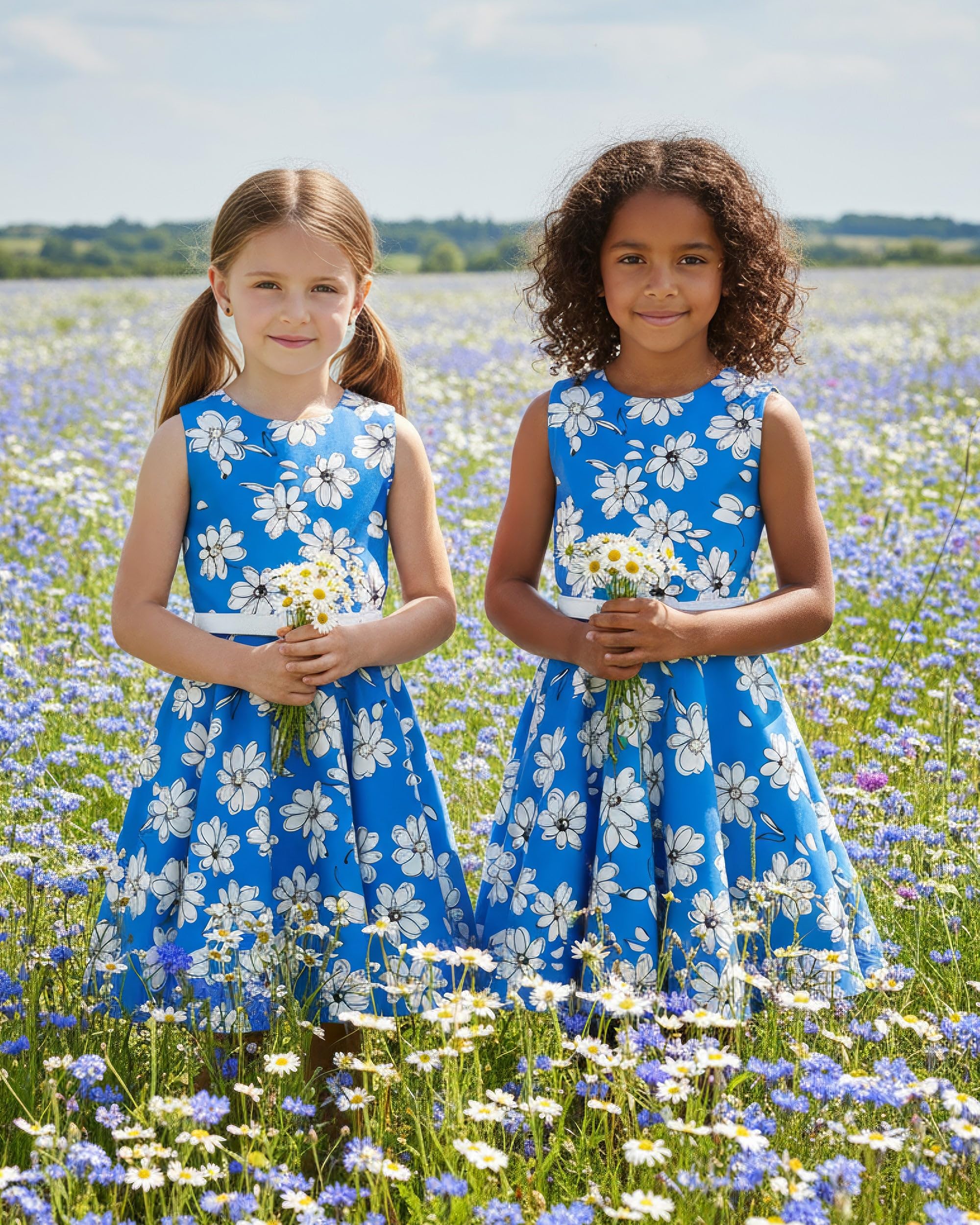 BlackButterfly Kinder 'Audrey' Vintage Kleid im 50er-Jahre-Stil
