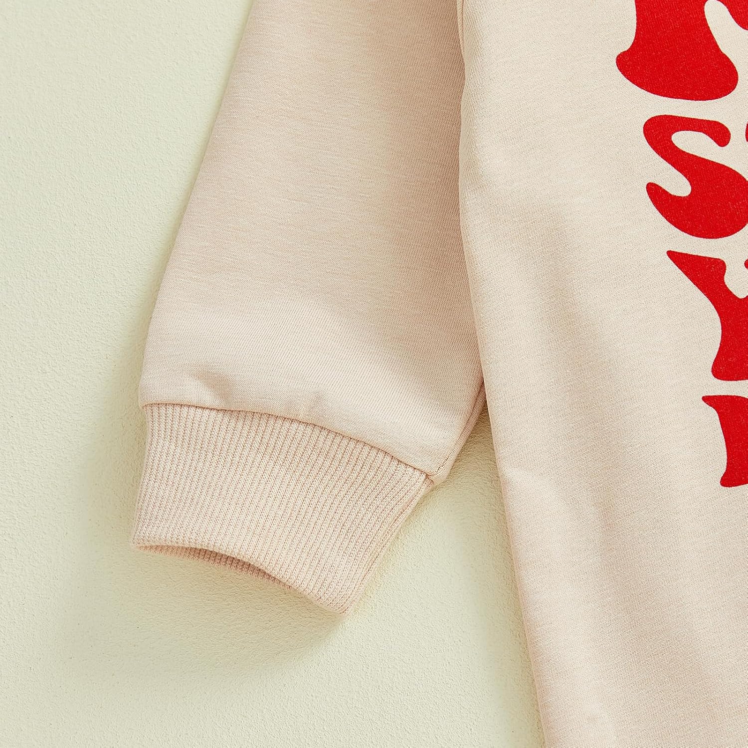 Infant Baby Boy Valentines Day Outfit Long Sleeve Letters Romper Jumpsuit My First Valentines Day Baby Boy Outfit - Image 6