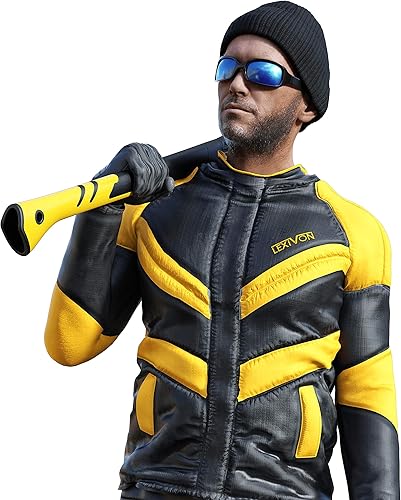 Miniatura 9 de LEXIVON V28 - Hacha de corte de 28 pulgadas, mango compuesto de fibra de vidrio ligero y agarre ergonómico TPR | Funda protectora de transporte