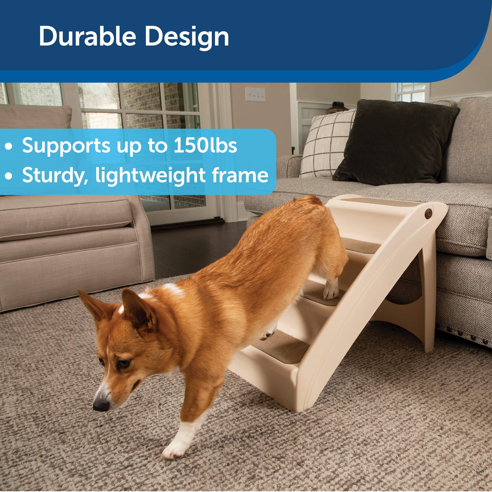 solvit pupstep plus dog & cat stairs