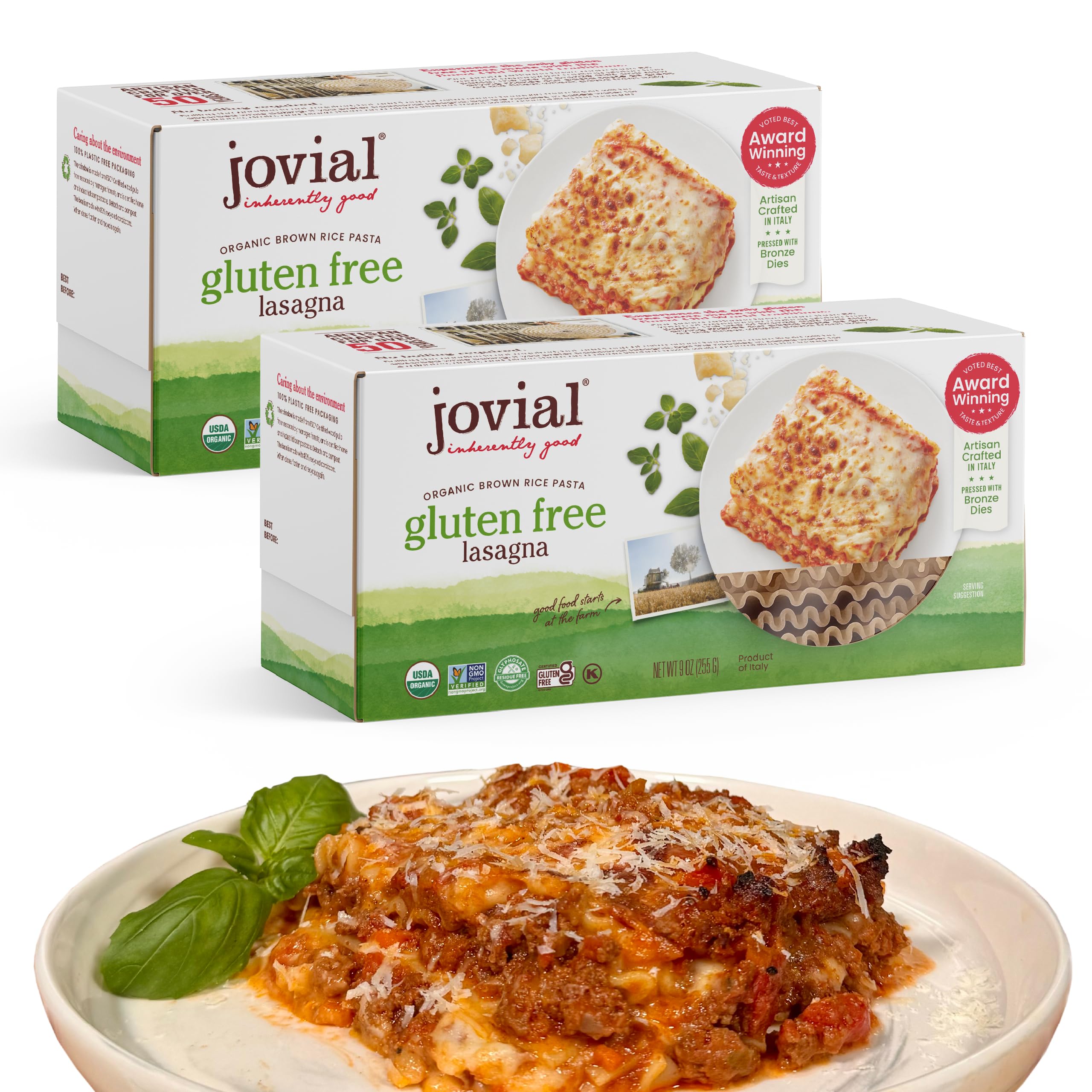 Amazon.com : Jovial Gluten Free Lasagna Noodles - Organic Brown Amazon.com : Jovial Gluten Free Lasagna Noodles - Organic Brown