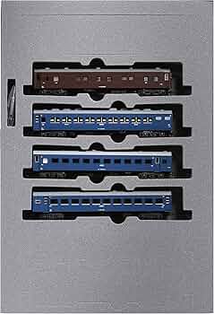 KATO 43系 夜行急行「きそ」10両 Amazon | KATO Nゲージ 43系夜行急行「きそ」 4両増結セット 10-1624