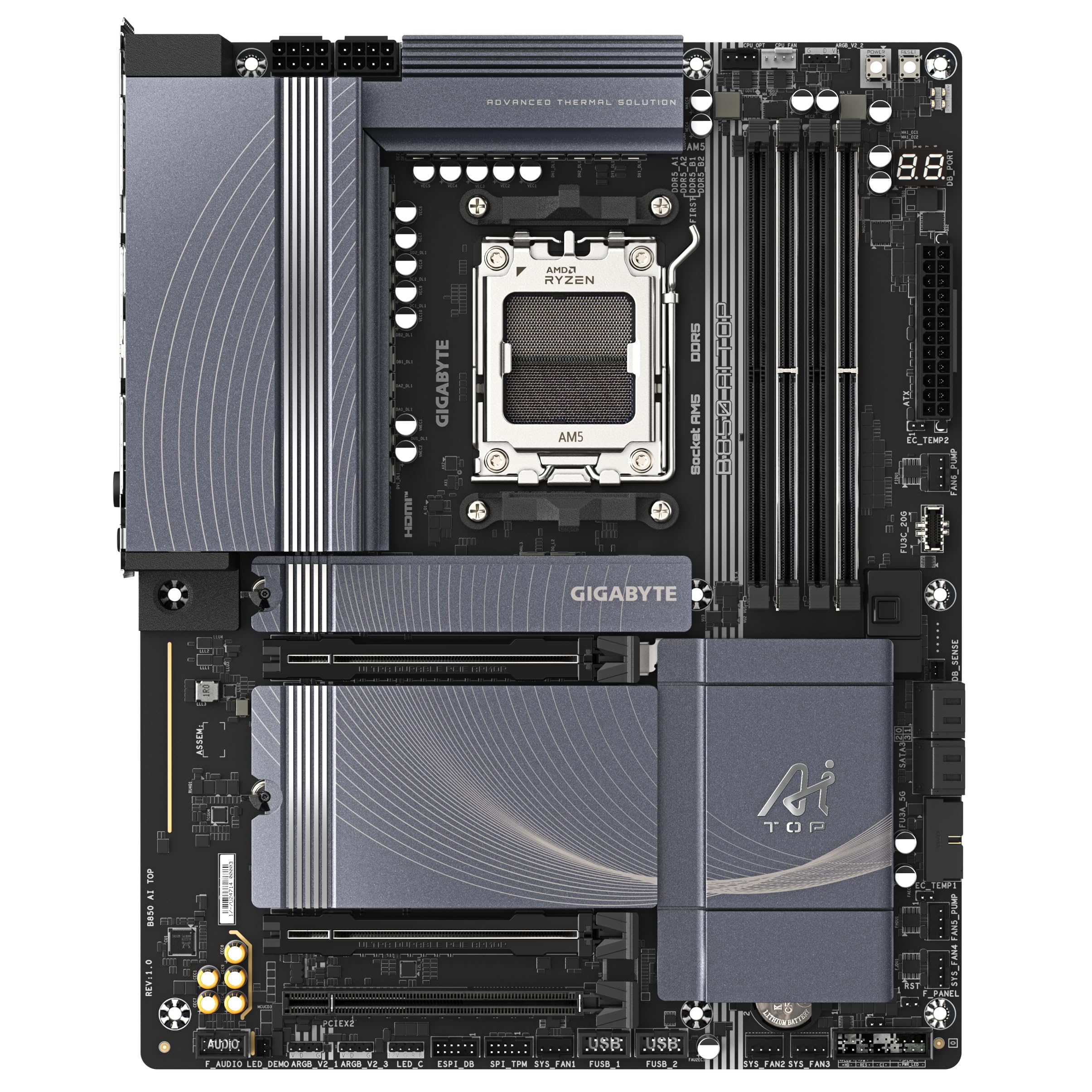 Amazon | GIGABYTE B850 AI TOP マザーボード - AMD Ryzen 9000