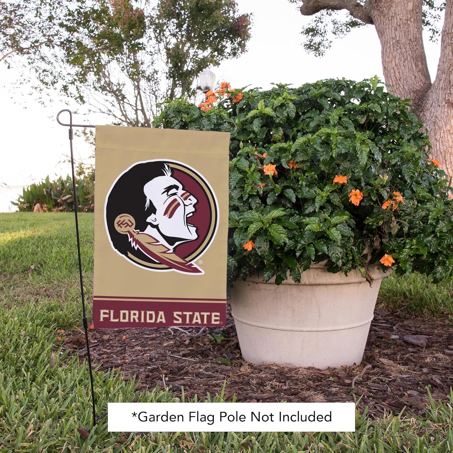 Desert Cactus Florida State University FSU Garden Flag – 19 x 12 inch Florida State Seminoles Banner, For Outdoor Display and Events (Design B) - Image 6