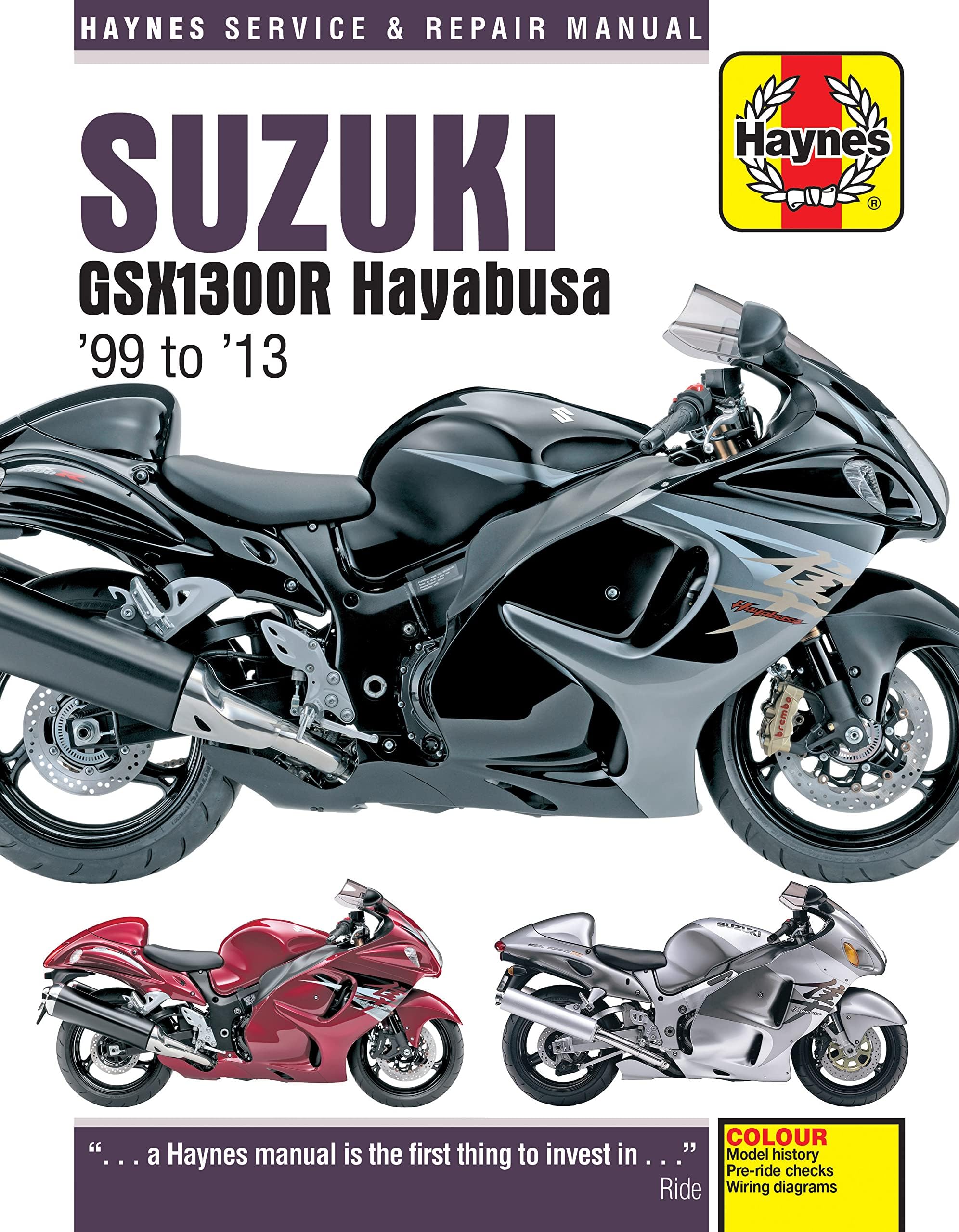 Suzuki GSX1300R Hayabusa (99-13) Repair Manual (Paperback)