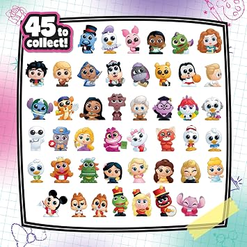 Disney Doorables Academy Campus Crew Series 1, Blind Bag Inspired Figures, Styles May Vary, Officially Licensed Kids Toys for Ages 5 Up by Just Play