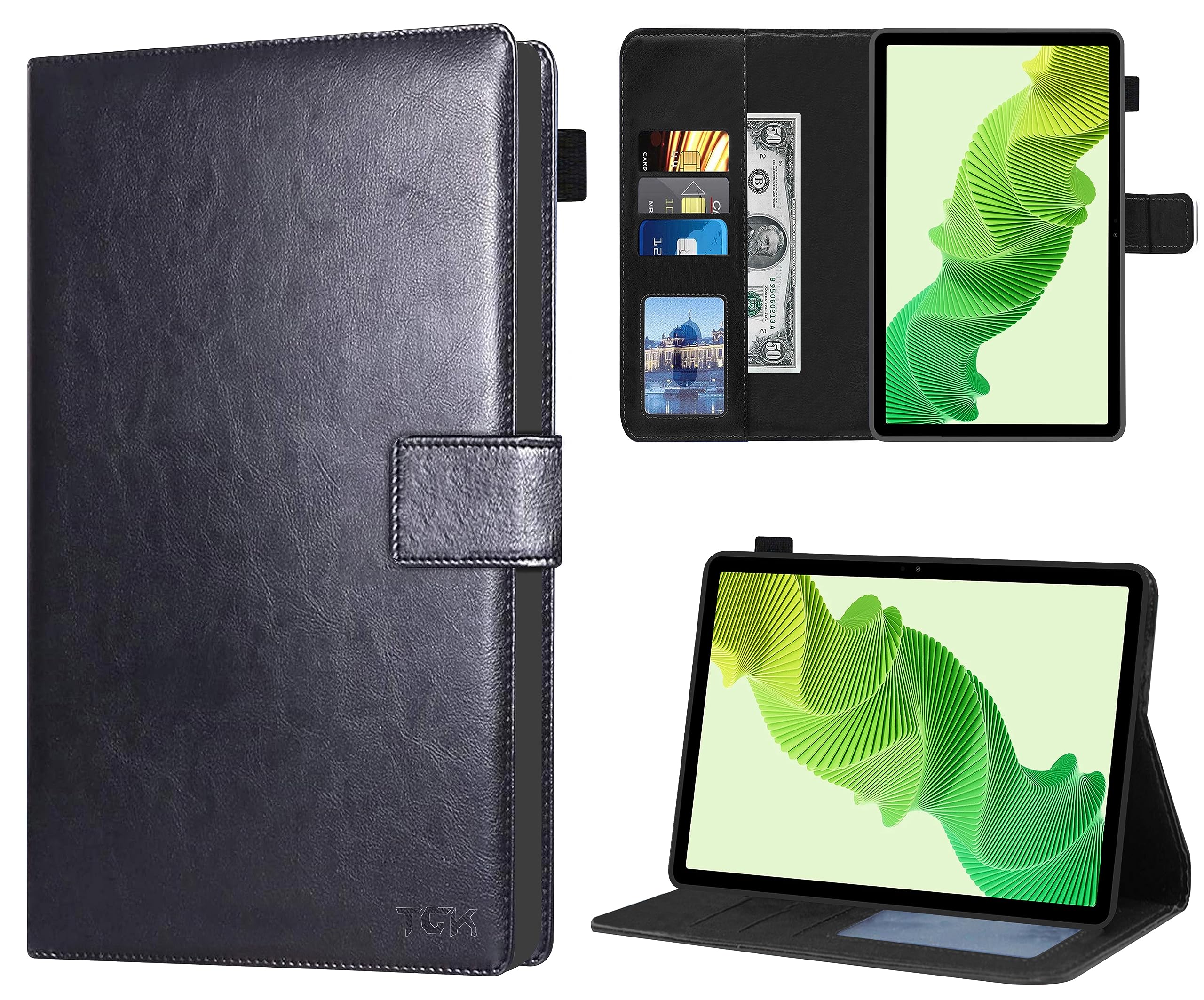 TGK Flip Cover for realme Pad 2 11.5 inch Case Multi Protective Leather (Black) (B0CFVC4MCZ) Amazon Price History, Amazon Price Tracker