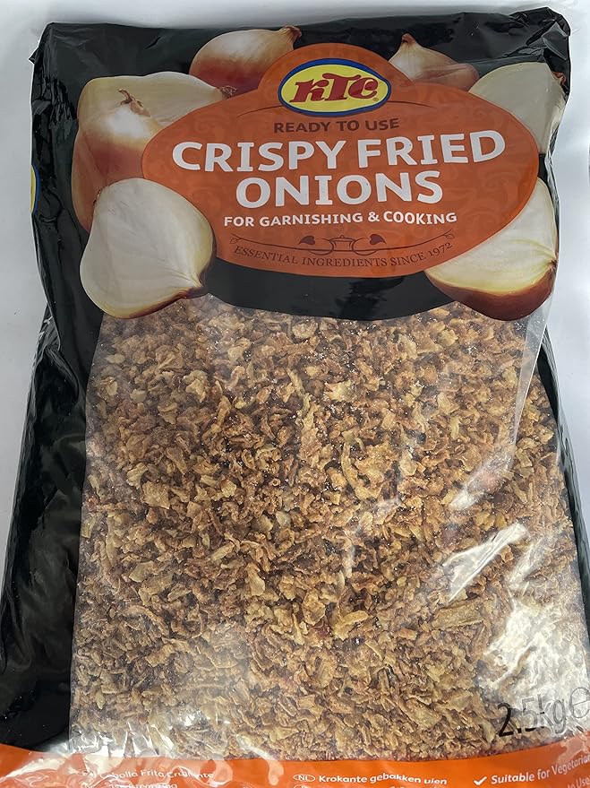 KTC Crispy Fried Onions 2.5kg Amazon.co.uk Grocery