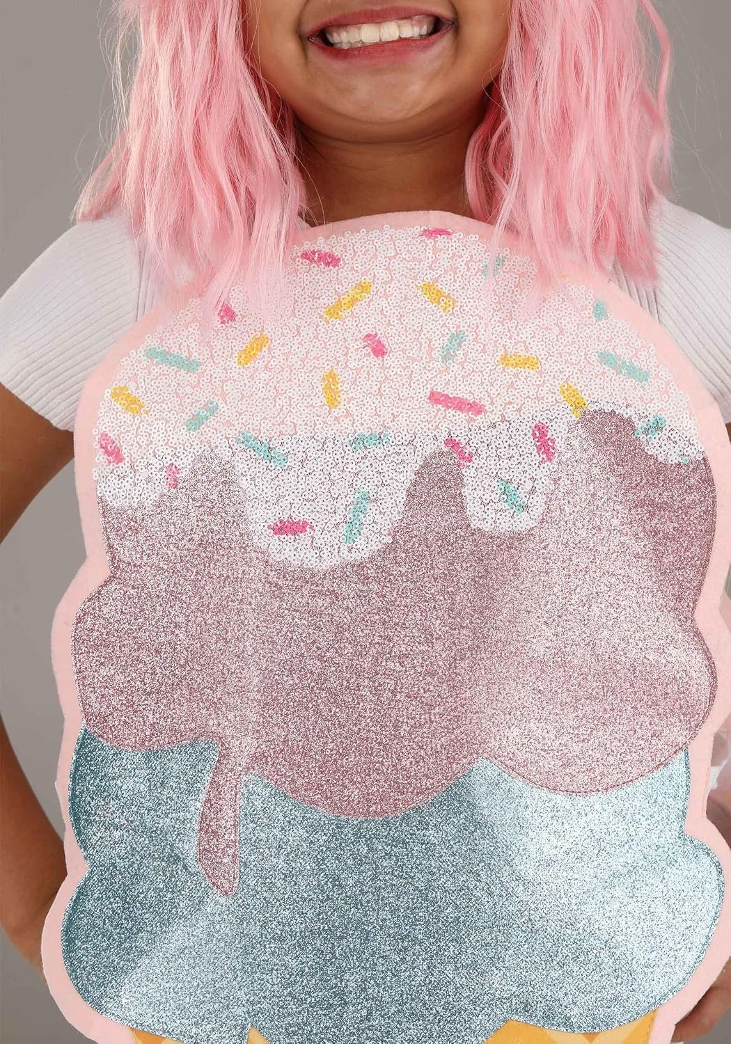 Kid's Ice Cream Cone Sandwich Board Costume | Food & Dessert Cosplay Outfits for Boys & Girls