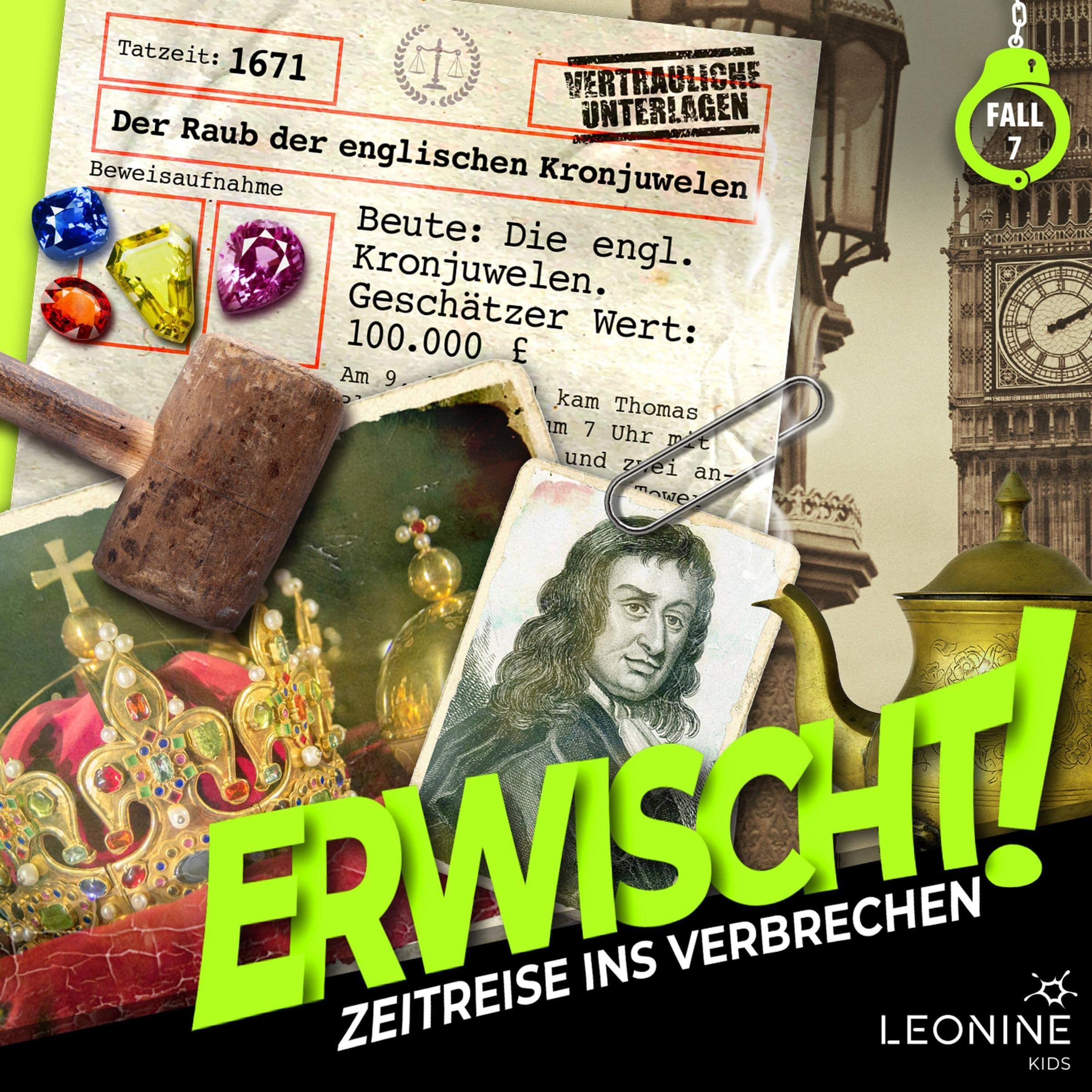 Cover art for Der Raub der englischen Kronjuwelen