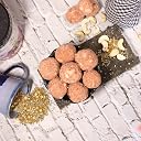 Maa Mitahara Multigrain Laddu For after Pregnancy (300G)|Contains Pure Ghee & Jaggery|For better Breast Milk|Vegan,Gluten Free,No Preservative|Boost Immunity|After Delivery Food|Postpartum Laddoo gallery image