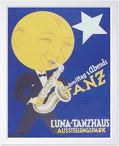 Vista 310 de Poster Master Póster de jazz vintage, impresión retro del festival de jazz de París, arte musical, regalo ideal para hombres, mujeres, músicos