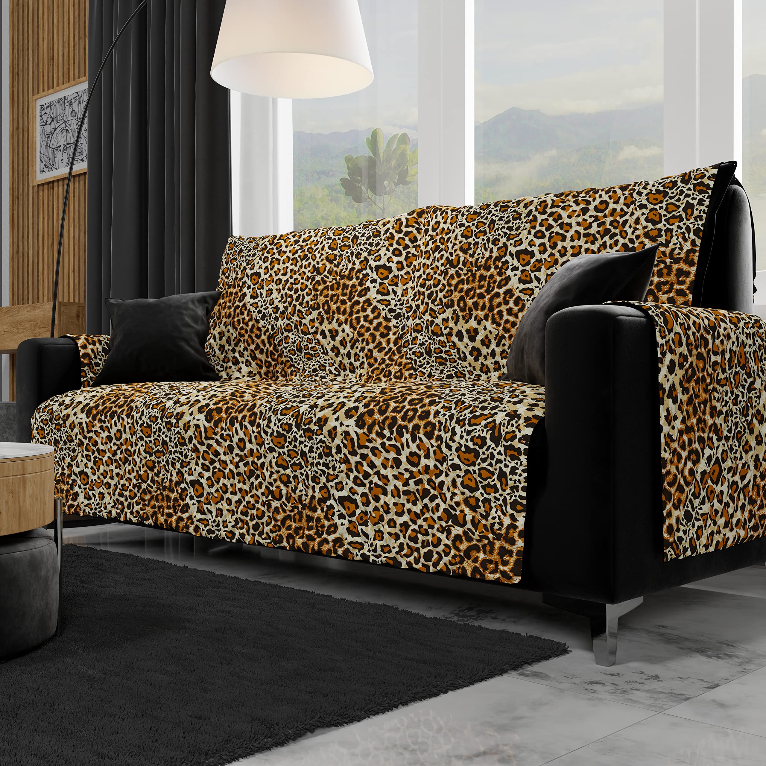 PETTI Artigiani Italiani, Armchair Cover, Sofa Cover, Double Face Armchair Cover, Anti-stain Armchair Cover, Animalier 04 - Image 3