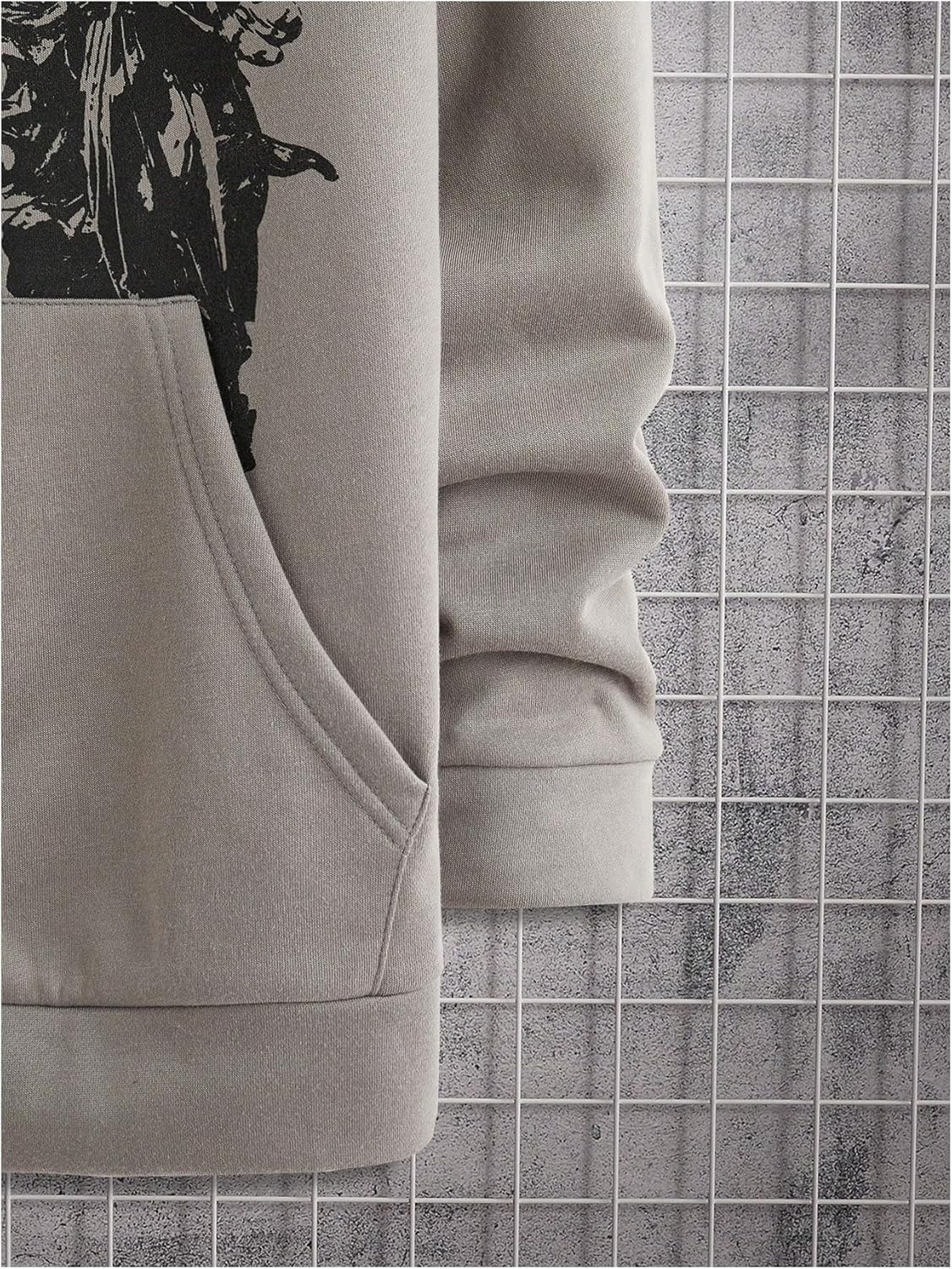 SOLY HUX Men's Graphic Zip Up Hoodies Streetwear Jacket Letter Print Long Sleeve Sweatshirt with Pocket - Image 4