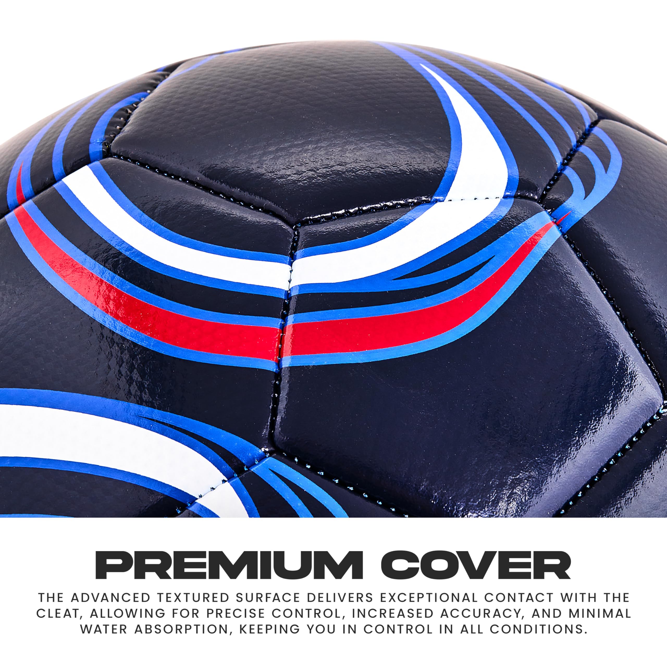 Franklin Sports Offizieller US Soccer Federation (USSF) Fußball + Pumpe - Regulatorischer Ball Größe 5 für Jugendliche + Erwachsene - Premium Bezug + Konstruktion - Perfekt für