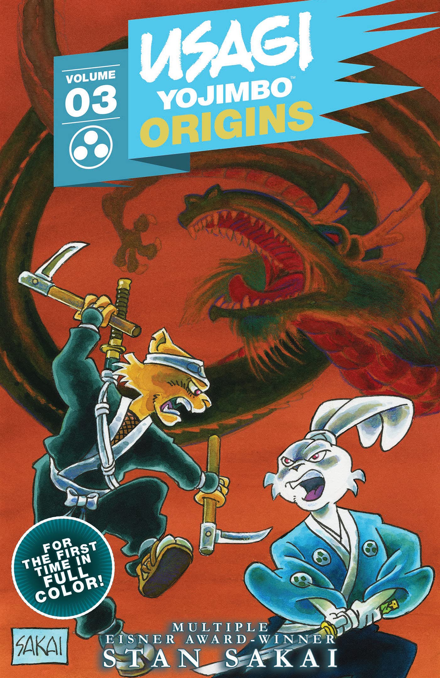 IDW Publishing Usagi Yojimbo Origins, Vol. 3: Dragon Bellow Conspiracy