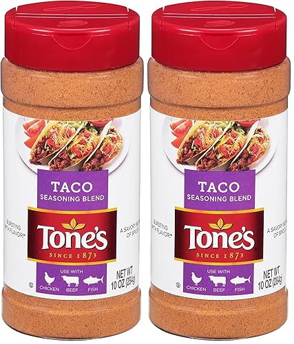 Miniatura 8 de Tone's Mezcla de condimentos para tacos, 10 onzas