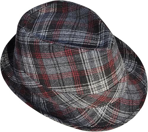 Miniatura 9 de Simplicity Fedora para hombres y mujeres unisex para hombre mujer diseño clásico de manhattan diseño de gángster trilby