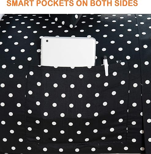 Miniatura 4 de Elegant Comfort Luxury Soft Bed Sheets Polkadot Pattern - 1500 Premium Hotel Quality Microfiber Softness Wrinkle and Fade Resistant (6-Piece)