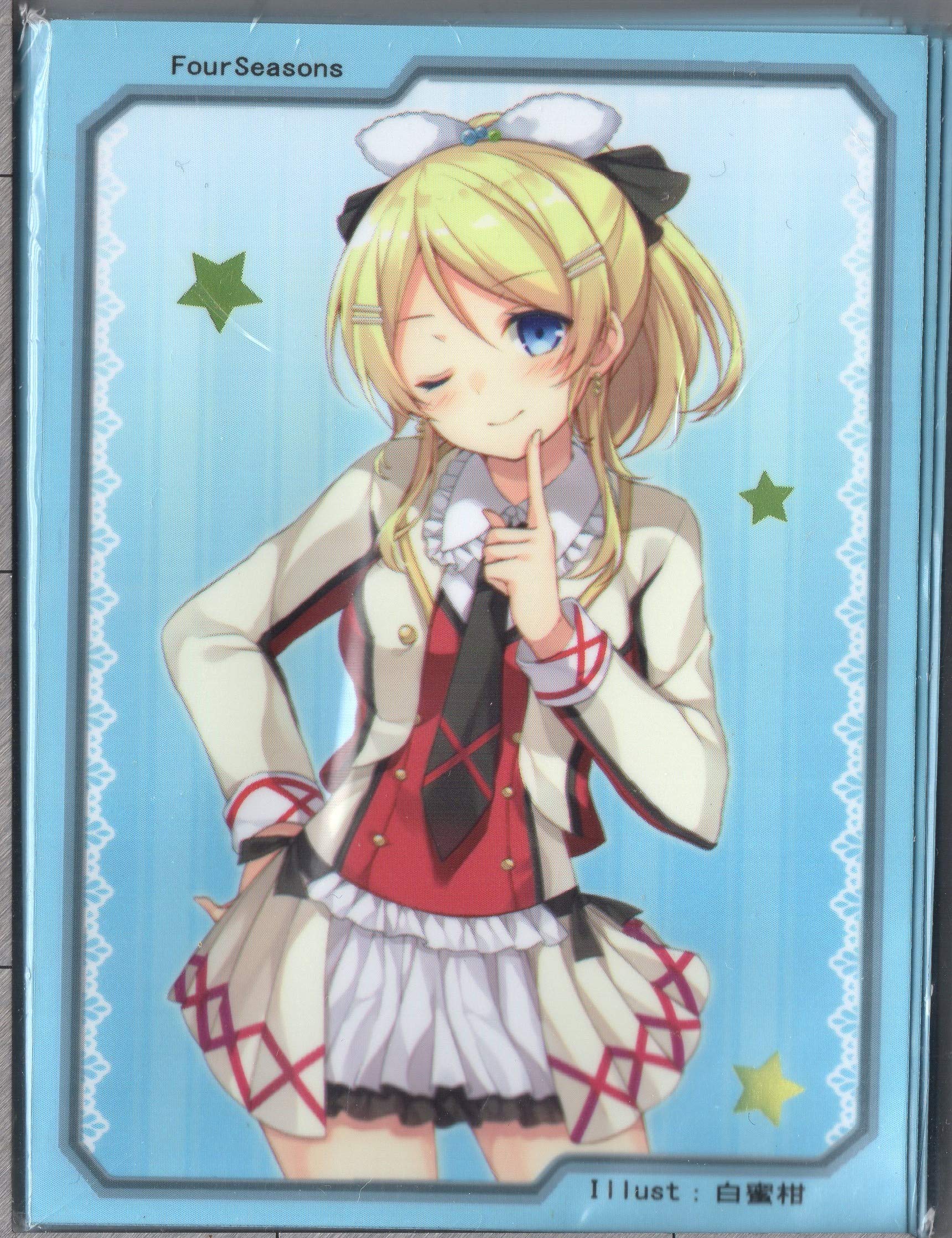 Amazon.co.jp: 同人スリーブ ラブライブ「絢瀬絵里」【イラスト：白