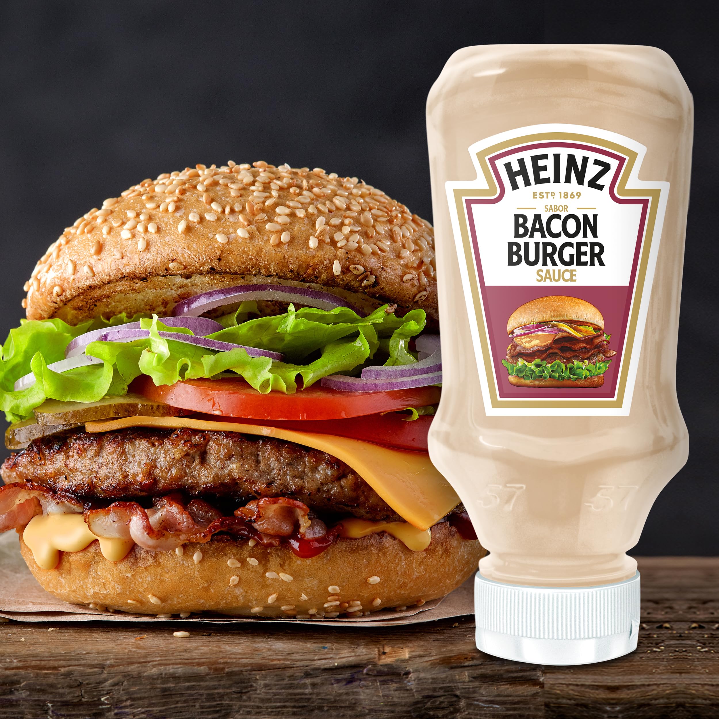 Heinz Salsa Bacon Burger 220ml